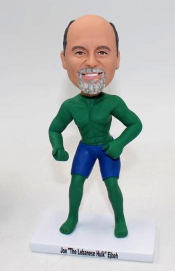 The Incredible superhero custom bobblehead