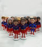 15 Custom Bobble Heads Groupon Corporate Gifts [15 mini]