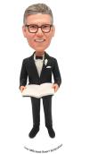 custom bobblehead Best Officiant Ever with bible