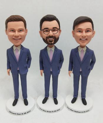 Custom Best man bobbleheads