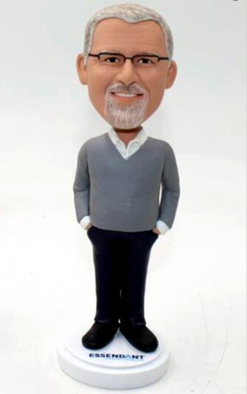 Custom Bobbleheads Personalized Retirement Bobbleheads