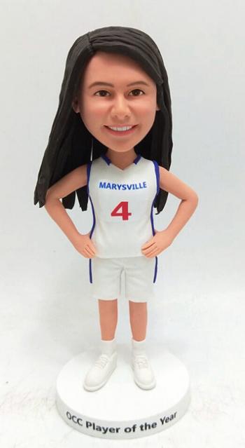 Female Basketball Player Bobbleheads