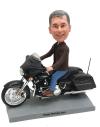 Motorcycle Man Custom Bobblehead