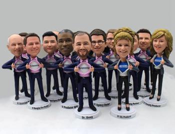 50 Custom Bobbleheads wholesale Corporate Gifts