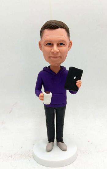 Personalized bobblehead-Office man