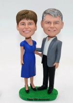 Custom wedding cake topper-Anniversary gift [C3020]