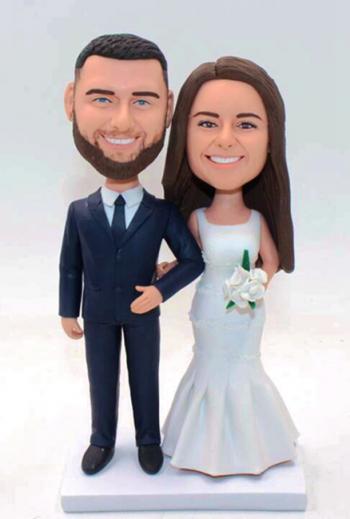 Wedding gifts custom bobbleheads