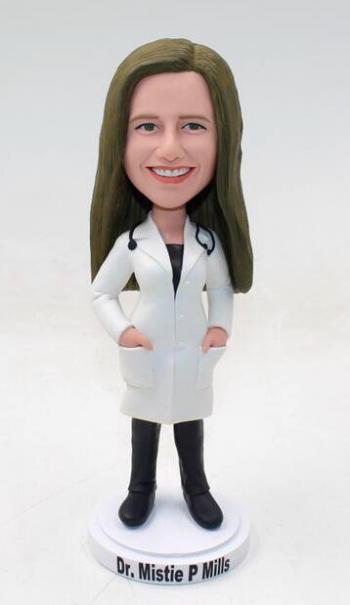 Custom doctor bobblehead