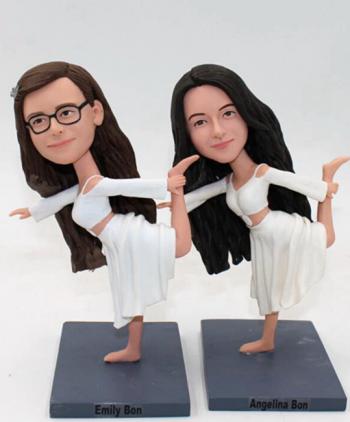 Custom Yoga bobblehead doll