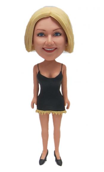 Custom sexy fashion female bobblehead