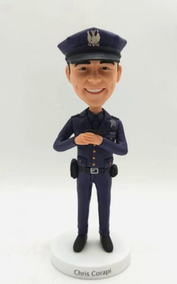 Policeman bobblehead doll