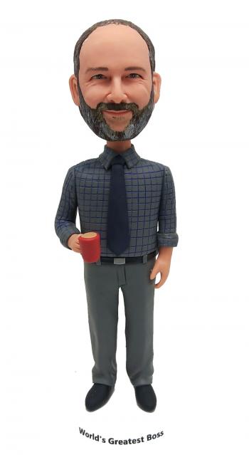 Custom bobbleheads World's Greatest Boss