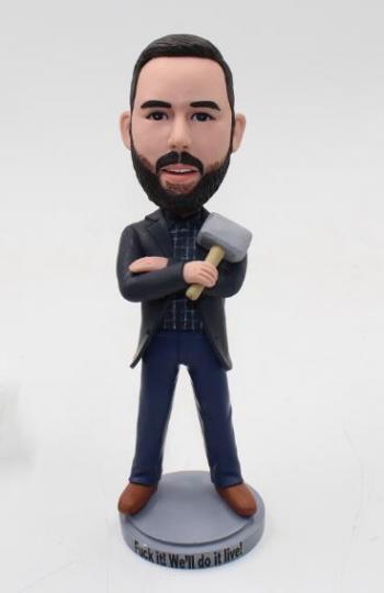 Custom Correspondent Bobbleheads