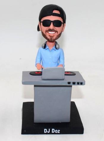 Custom DJ bobblehead