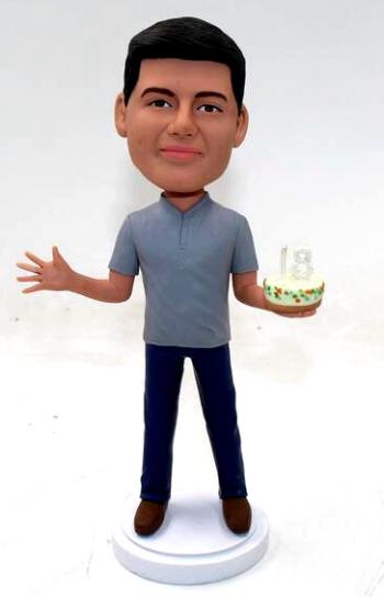 Personalized bobbleheads birthday Make Bobble heads