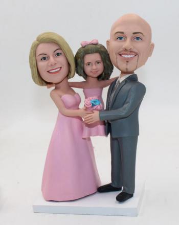 Custom cake toppers with kid
