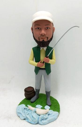 Custom bobblehead- Fisherman