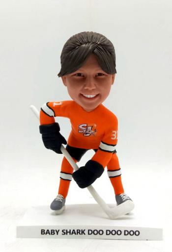 Custom bobblehead-Hockey player doll