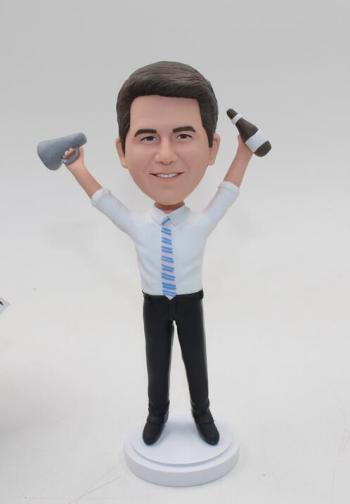 Personalized Male Bobblehead