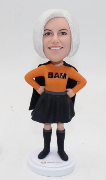 custom Super Mon super Lady bobblehead