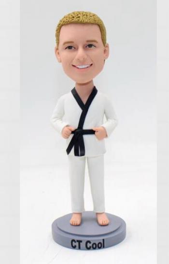 Custom taekwondo bobbleh head