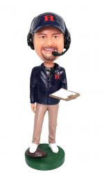 Football Coach Bobblehead made to from pictures Football Coach Bobblehead made to from pictures