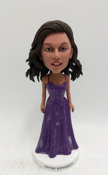 Personalized bobblehead doll-pretty