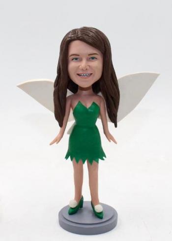 Custom Tinkerbell style bobblehead