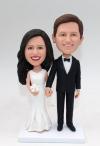 Custom wedding bobbleheads