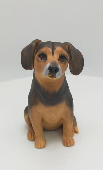 Custom cute puppy dog bobblehead