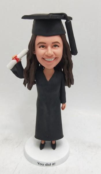 Customized graduation Bobblehead Make Bobble heads