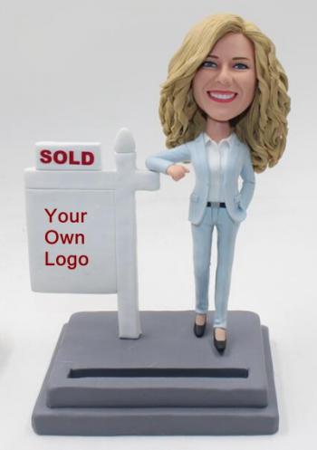 Custom Realtor Bobblehead- Best Make Bobble heads