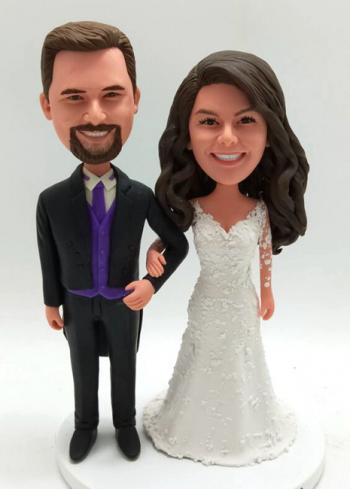 Wedding Cake Topper Bobbleheads