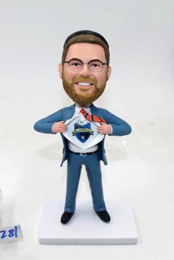 Custom Superhero bobble heads dolls