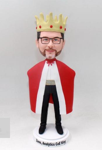 Custom bobblehead- King