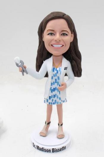 Female Dentist Bobblehead