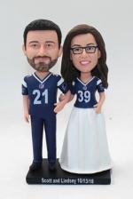 Personalized custom wedding bobble heads doll [AM1446]