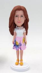 Custom bobblehead doll-Casual