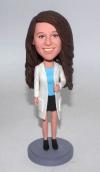 Female doctor bobblehead