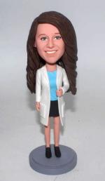 Female doctor bobblehead [C3558-4]