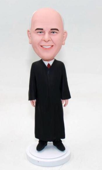 custom judge bobblehead doll
