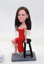 custom bobblehead- sexy lady [C3375]