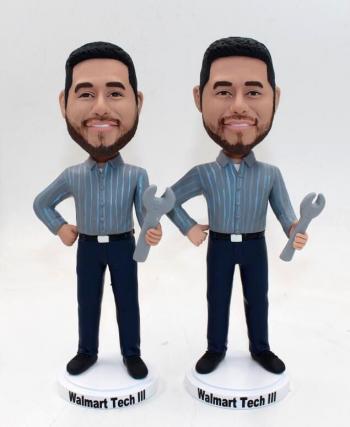 custom bobbleheads-Mechanic