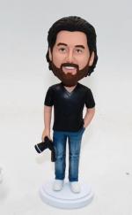 Custom bobblehead-Photographer