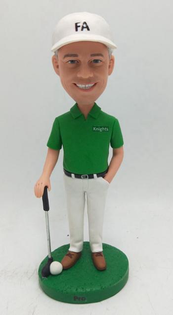 Custom Golfer Bobblehead