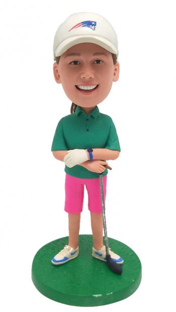 Custom golf bobblehead for mom for boss