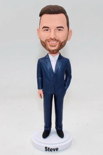 Custom Bobblehead businessman