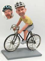 Custom cyclist bobblehead [0006]