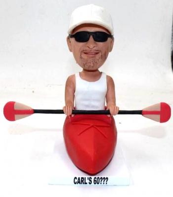 Kayaking Bobbleheads Custom dolls