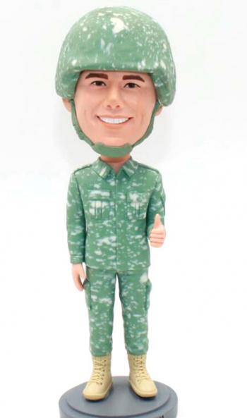 Personalized Bobbleheads soldier
